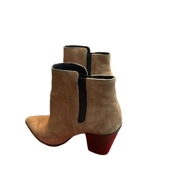 All Saints Senta Chelsea Ankle Bootie Boot Suede in Size 10 40.5 Western - Picture 8 of 16